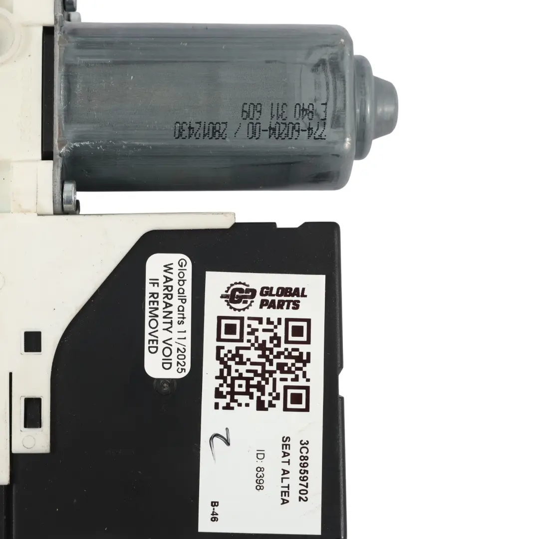 Seat Altea XL Front Door Window Lifter Regulator Left N/S 5P0837401AJ - SKU RHD-3C8959702 - Part number 3C8959702