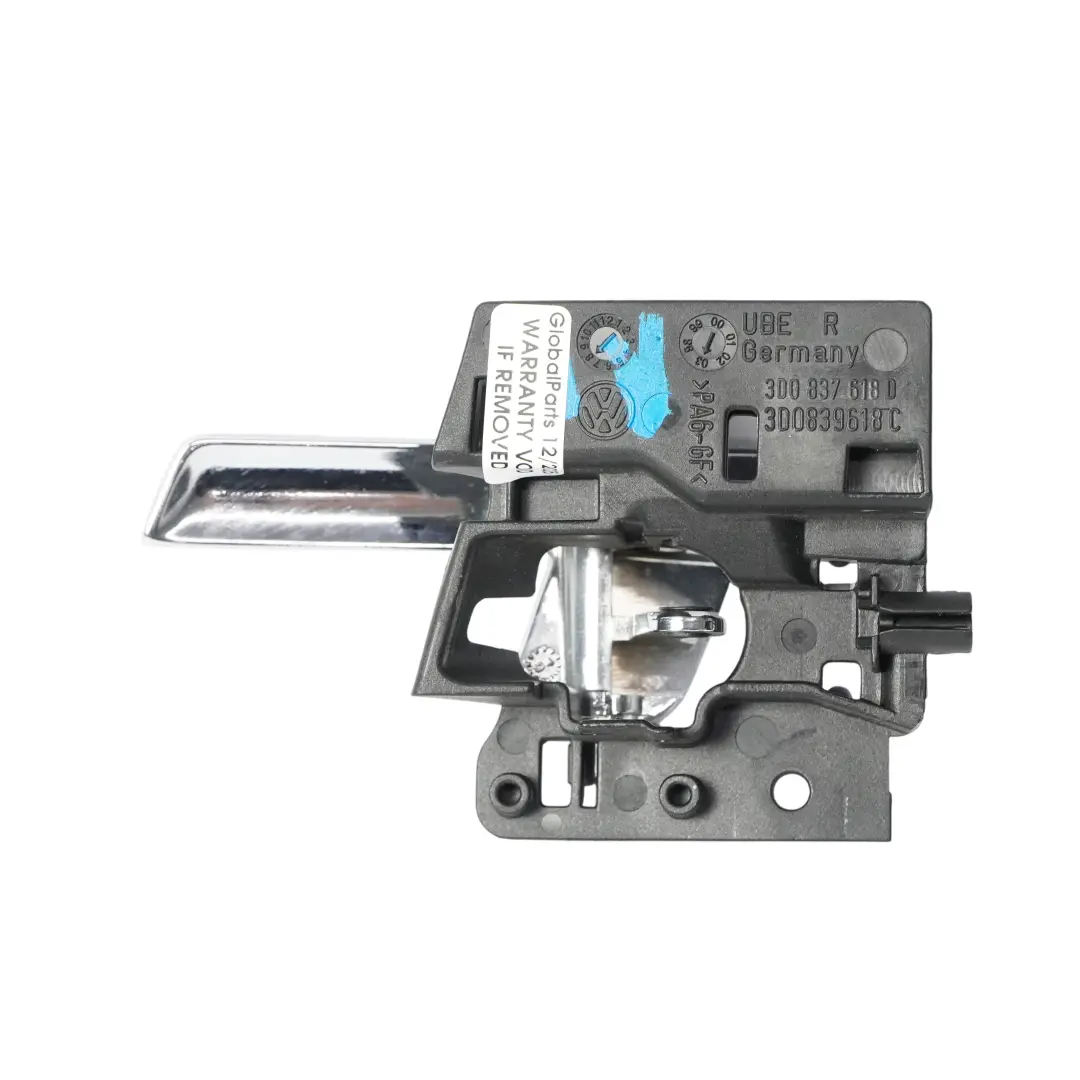 Mk1 Puerta Delantera Interior Manija Abridor Derecho para VW Phaeton con número de pieza 3D0837618D VW Phaeton Mk1 Puerta Delantera Interior Manija Abridor Derecho - SKU 3D0837618D - Número de pieza 3D0837618D