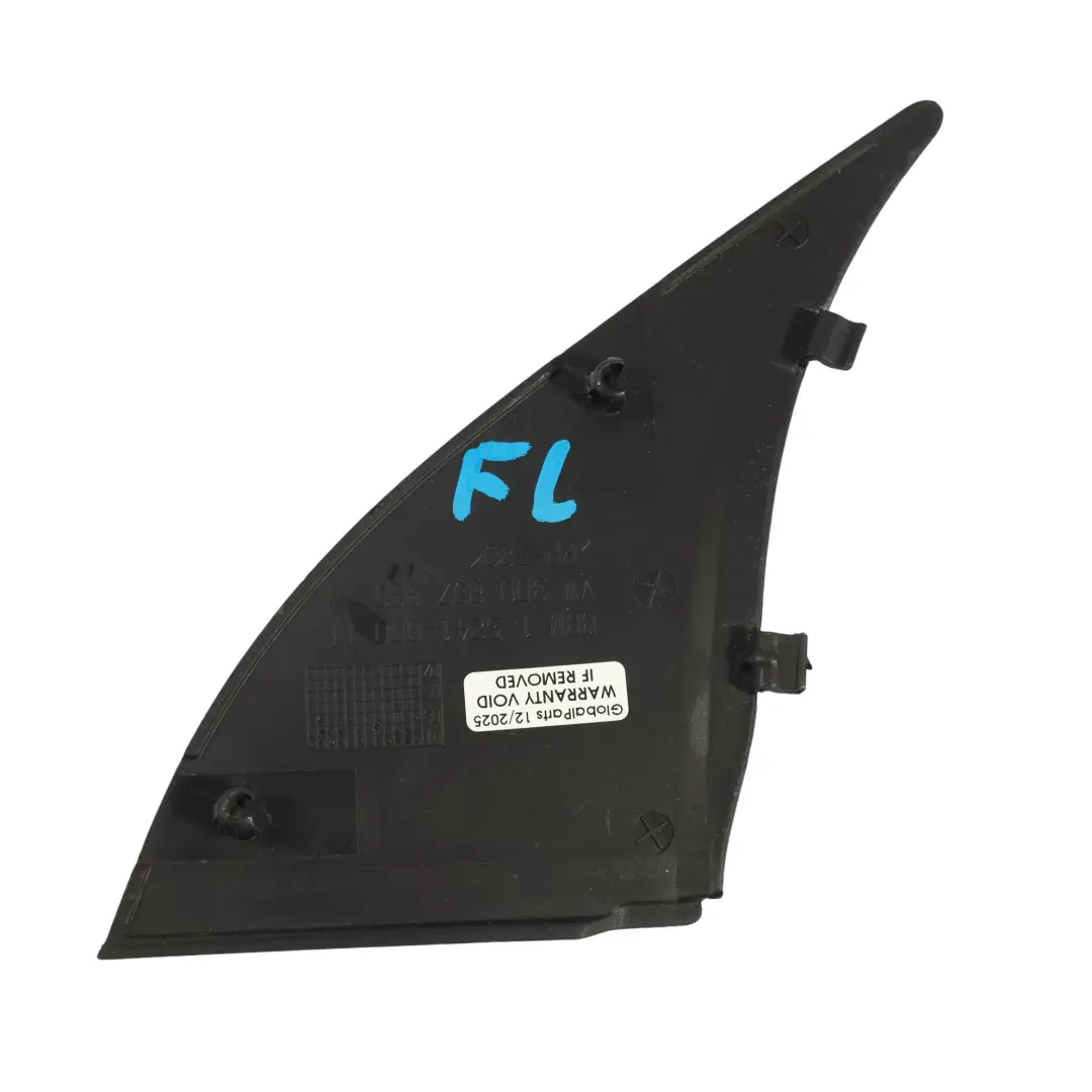 Volkswagen Phaeton 3D Vordere Tür Fenster Triangle Abdeckung Links - SKU 3D0837993 - Teilenummer 3D0837993