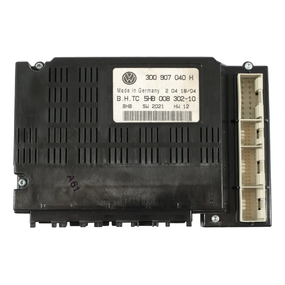 VW Volkswagen Phaeton 3D Moduł Sterownik Klimatyzacji Klimy - SKU 3D0907040H - Numer Części 3D0907040H