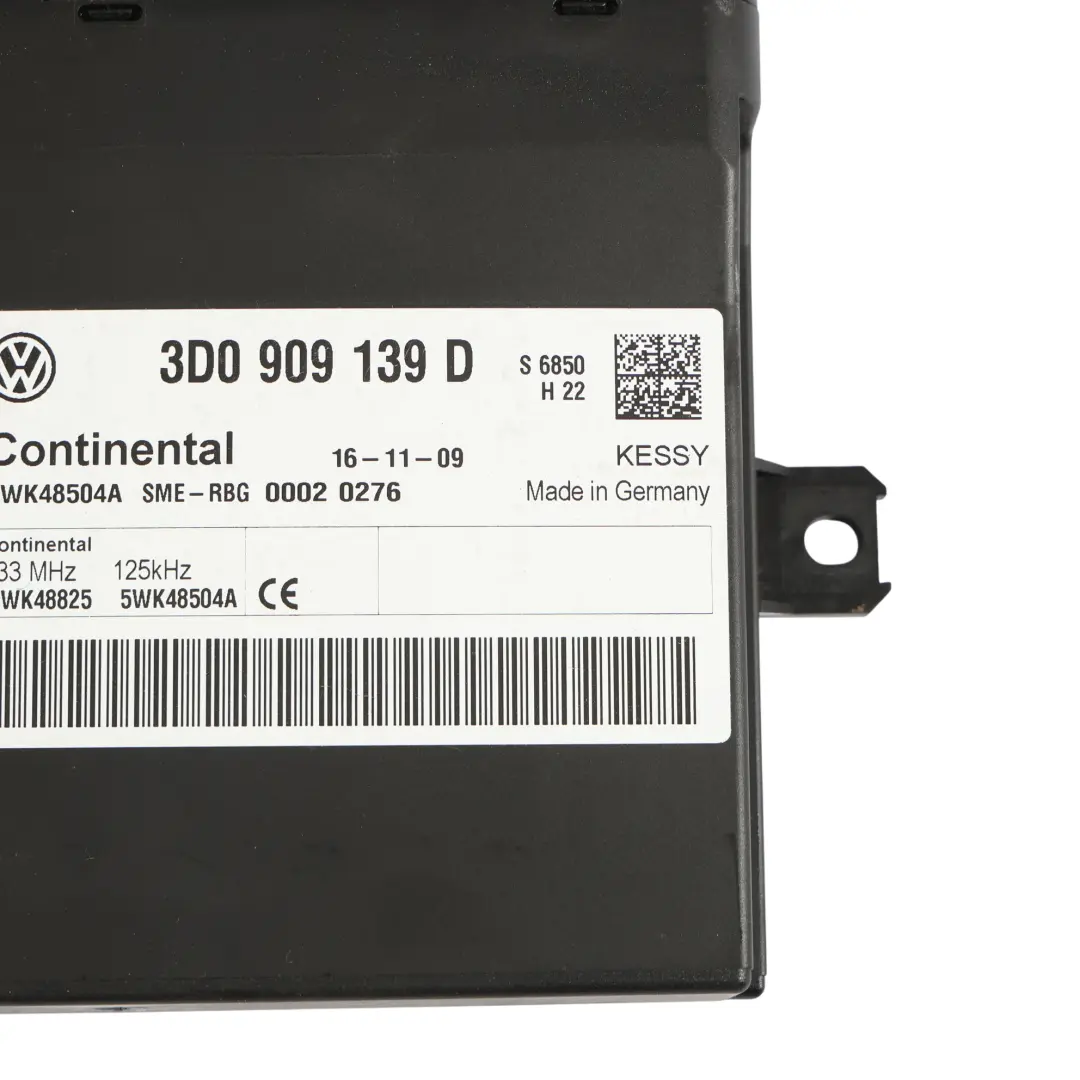 Keyless Module Kessy Control Unit ECU to Porsche Cayenne 955 with Part number 3D0909139D Porsche Cayenne 955 Keyless Module Kessy Control Unit ECU - SKU 3D0909139D - Part number 3D0909139D