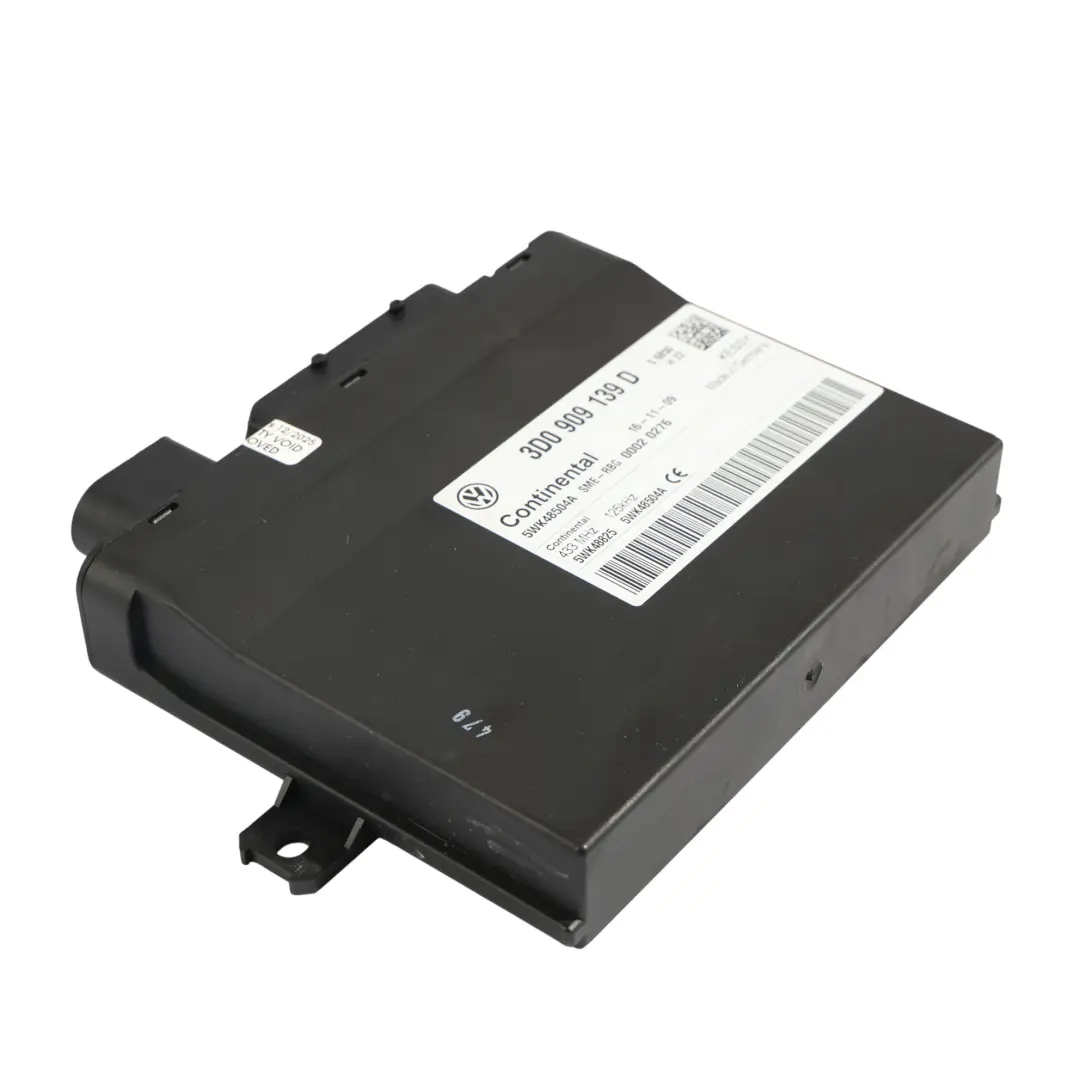 Module D'Accès Sans Clé Kessy Control Unit ECU pour Porsche Cayenne 955 à propos du numéro de pièce 3D0909139D Porsche Cayenne 955 Module D'Accès Sans Clé Kessy Control Unit ECU - SKU 3D0909139D - Numéro de pièce 3D0909139D