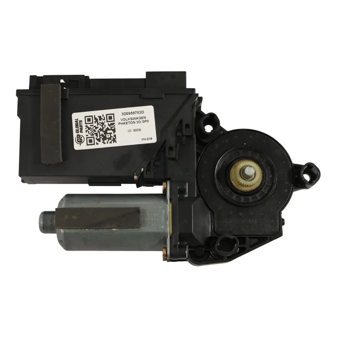 Door Window Lifter Motor Rear Left N/S to Volkswagen Phaeton 3D with Part number 3D0959703D Volkswagen Phaeton 3D Door Window Lifter Motor Rear Left N/S - SKU 3D0959703D - Part number 3D0959703D
