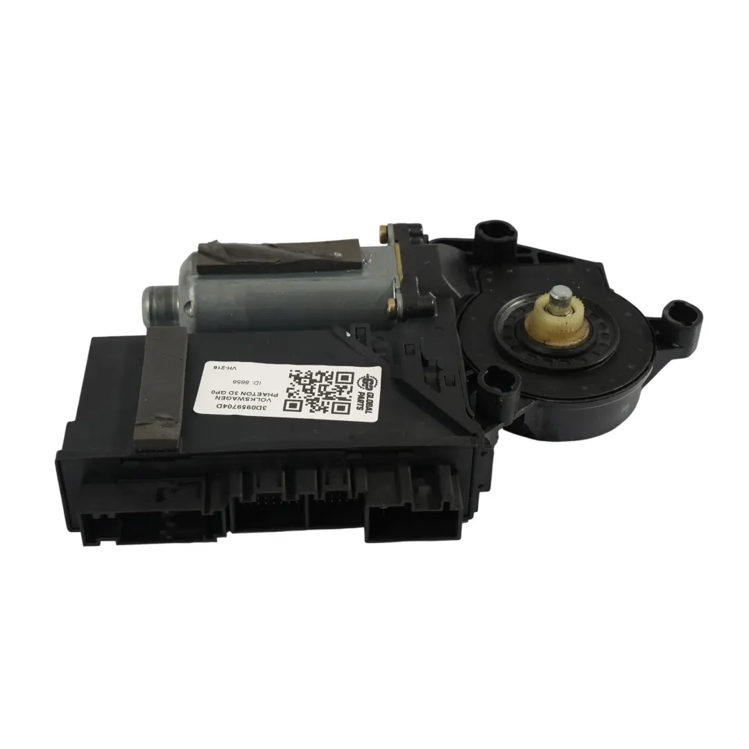 Door Window Lifter Motor Rear Right O/S to Volkswagen Phaeton 3D with Part number 3D0959704D Volkswagen Phaeton 3D Door Window Lifter Motor Rear Right O/S - SKU 3D0959704D - Part number 3D0959704D