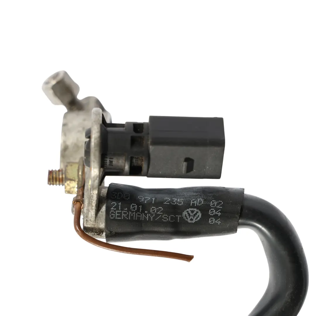 VW Volkswagen Phaeton Mk1 Batteria Cavo Cavo Terminale Negativo - SKU 3D0971235AD - Numero di parte 3D0971235AD