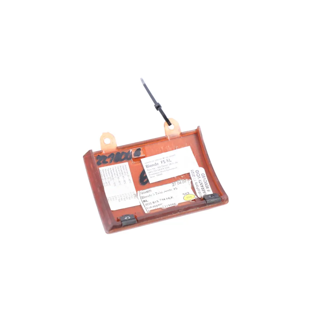 Volkswagen Phaeton 3D Dashboard Trim Cover Right O/S Eucalyptus - SKU RHD-3D2815744 - Part number 3D2815744