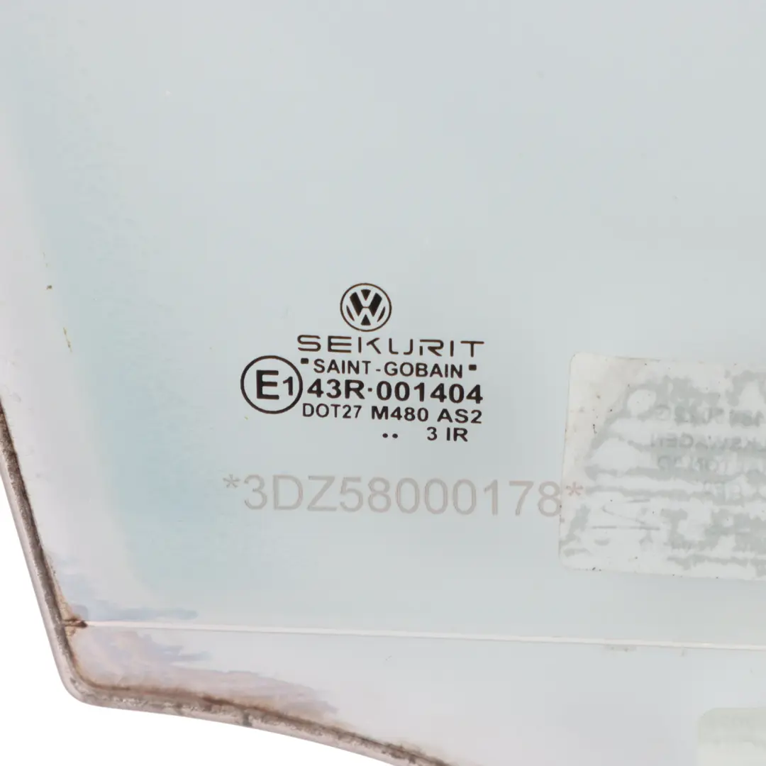 Door Window Glass AS2 Front Right O/S to Volkswagen Phaeton 3D with Part number 3D4845022G Volkswagen Phaeton 3D Door Window Glass AS2 Front Right O/S - SKU 3D4845022G - Part number 3D4845022G
