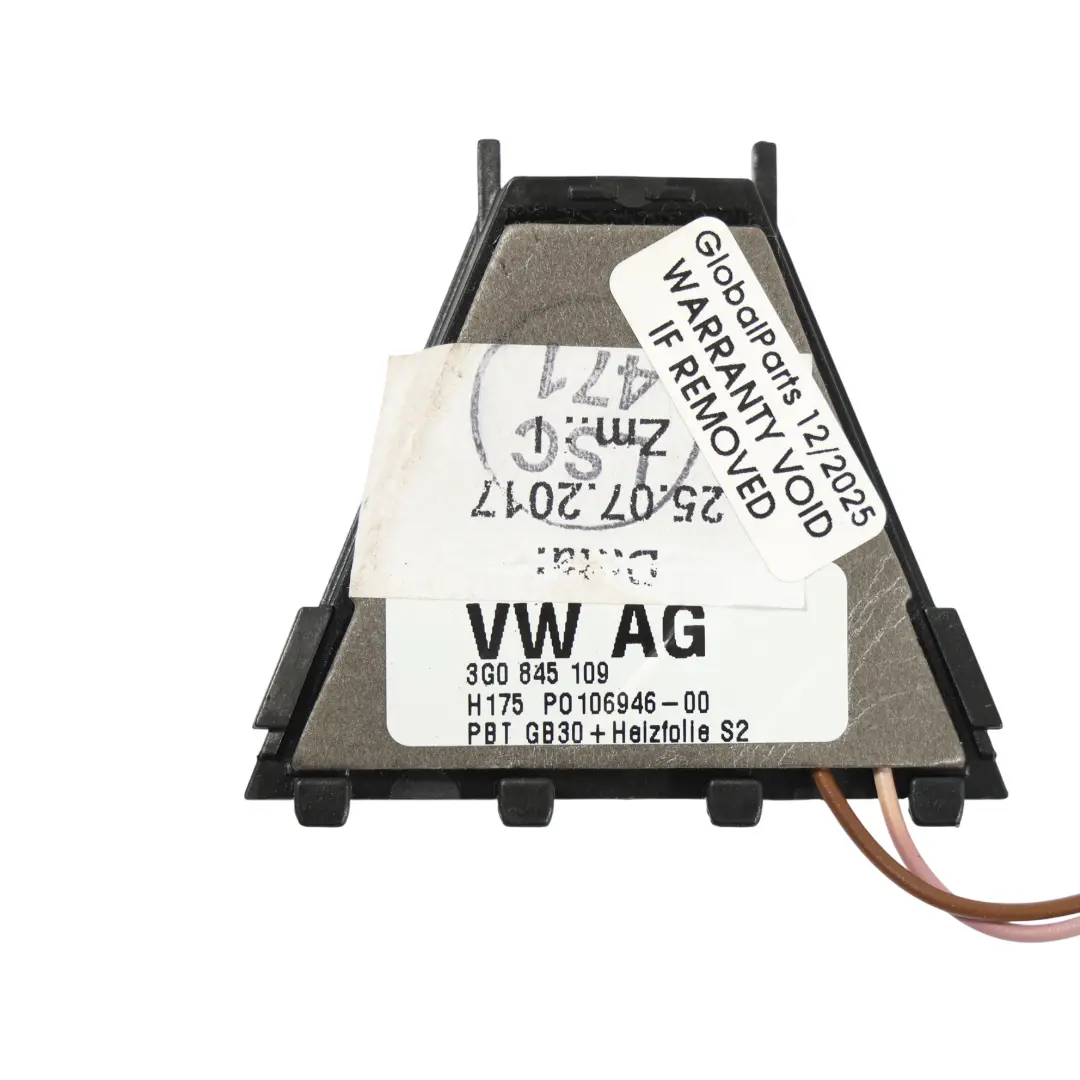 Volkswagen Tiguan Skoda Octavia 5E Luz Solar Sensor Unidad Control - SKU 3G0845109 - Número de pieza 3G0845109