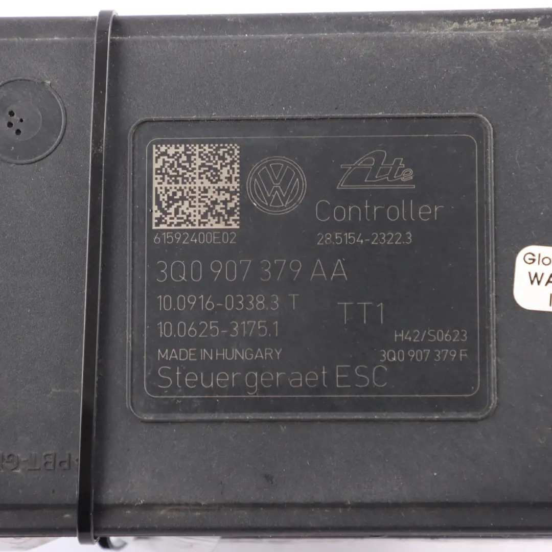 ABS Pump Modulator Hydraulic Unit to VW Volkswagen Golf Mk7 with Part number 3Q0614517AA VW Volkswagen Golf Mk7 ABS Pump Modulator Hydraulic Unit - SKU 3Q0614517AA - Part number 3Q0614517AA