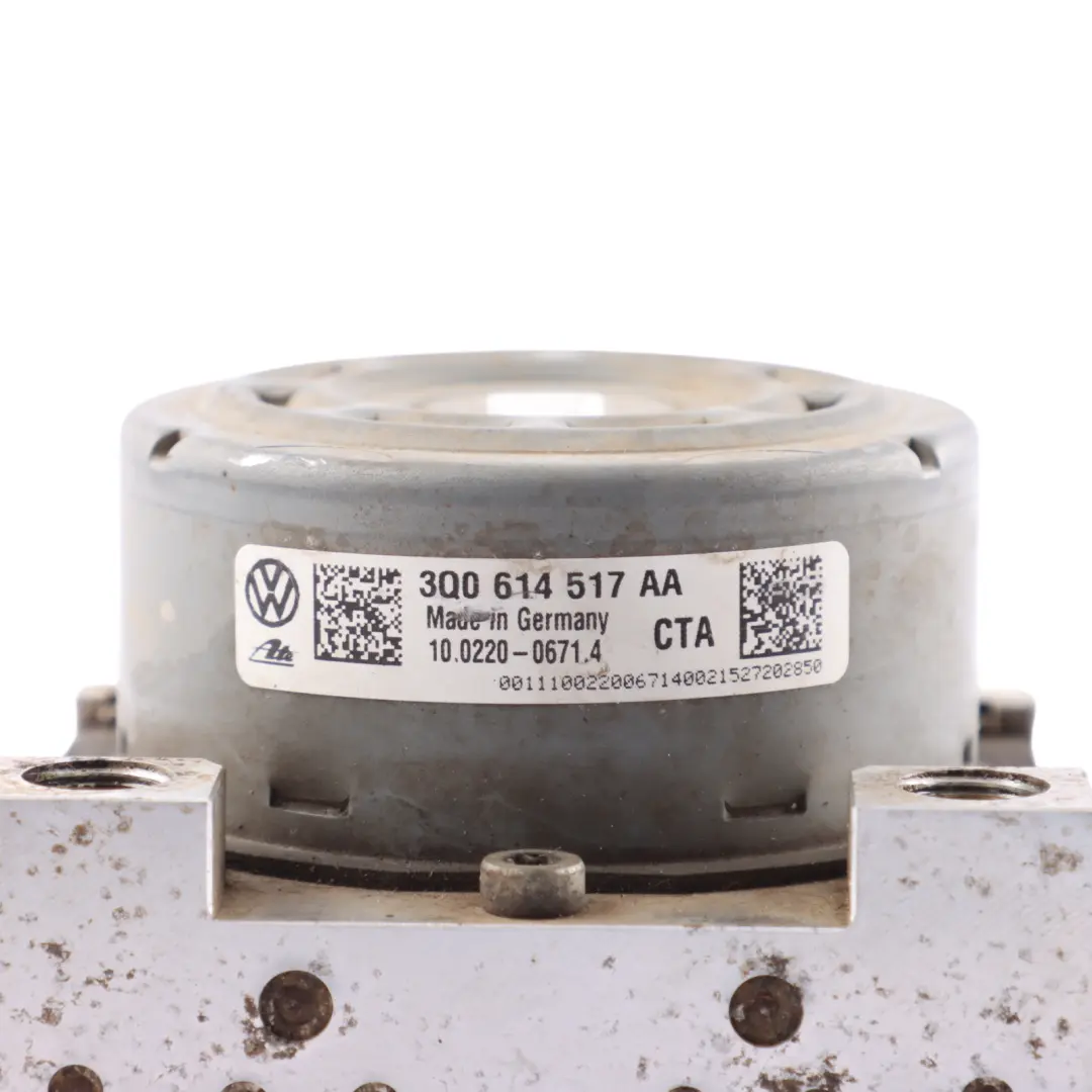 Modulatore Pompa ABS Unità Idraulica per VW Volkswagen Golf Mk7 con numero di parte 3Q0614517AA VW Volkswagen Golf Mk7 Modulatore Pompa ABS Unità Idraulica - SKU 3Q0614517AA - Numero di parte 3Q0614517AA