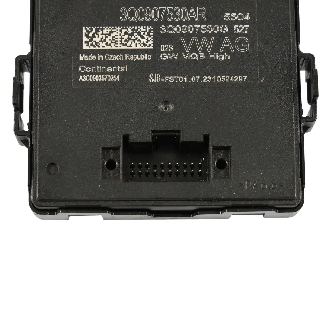 Gateway Unità Di Controllo Modulo ECU per VW Volkswagen Transporter T6 con numero di parte 3Q0907530AR VW Volkswagen Transporter T6 Gateway Unità Di Controllo Modulo ECU - SKU 3Q0907530AR - Numero di parte 3Q0907530AR