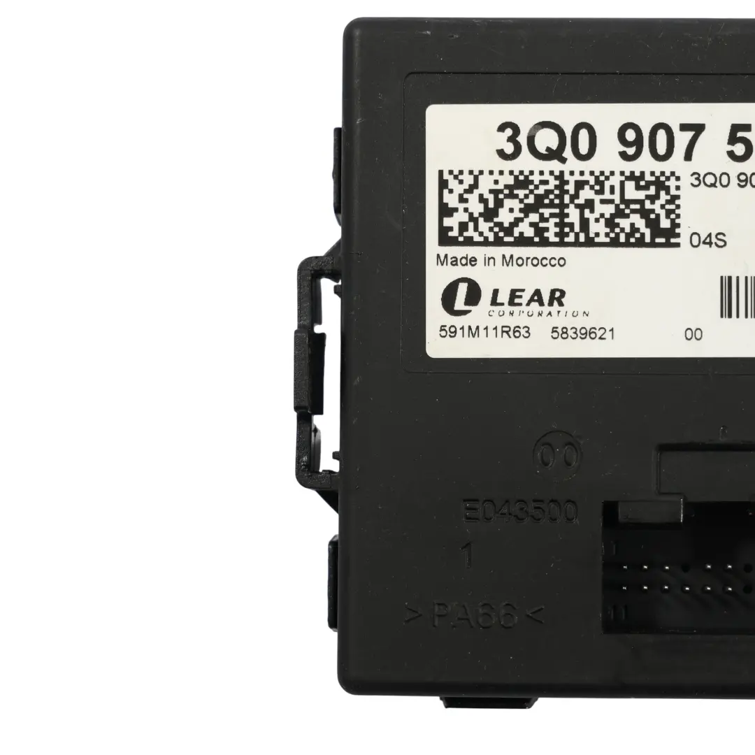 Central Gateway Steuergerät Modul Relais ECU für Audi A3 8V mit Teilenummer 3Q0907530B Audi A3 8V Central Gateway Steuergerät Modul Relais ECU - SKU 3Q0907530B - Teilenummer 3Q0907530B