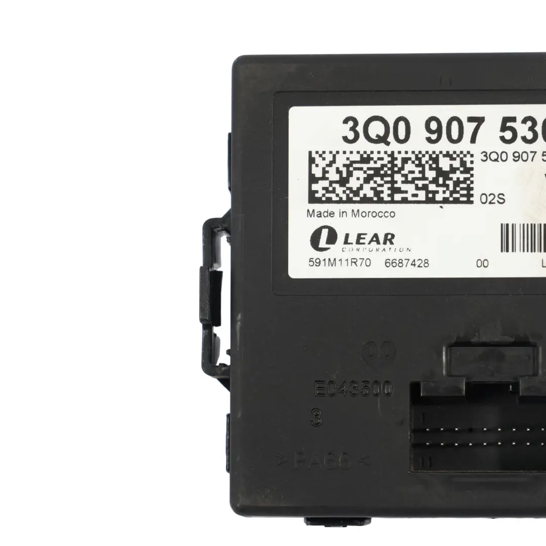 Audi S3 8V Module Relais Commande Passerelle Centrale Calculateur ECU - SKU 3Q0907530G - Numéro de pièce 3Q0907530G