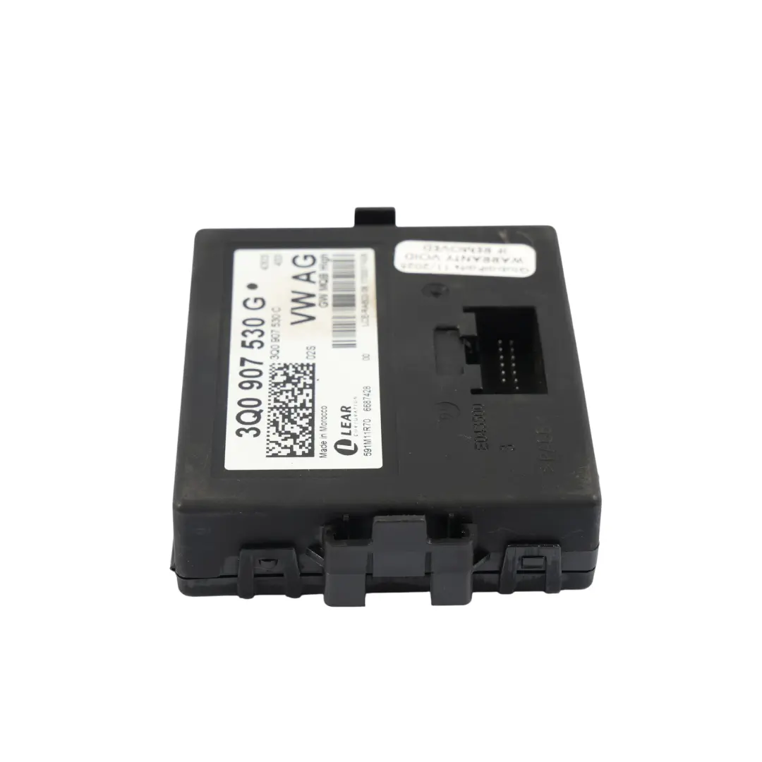Módulo Control Puerta De Enlace Central Relé ECU para Audi S3 8V con número de pieza 3Q0907530G Audi S3 8V Módulo Control Puerta De Enlace Central Relé ECU - SKU 3Q0907530G - Número de pieza 3Q0907530G