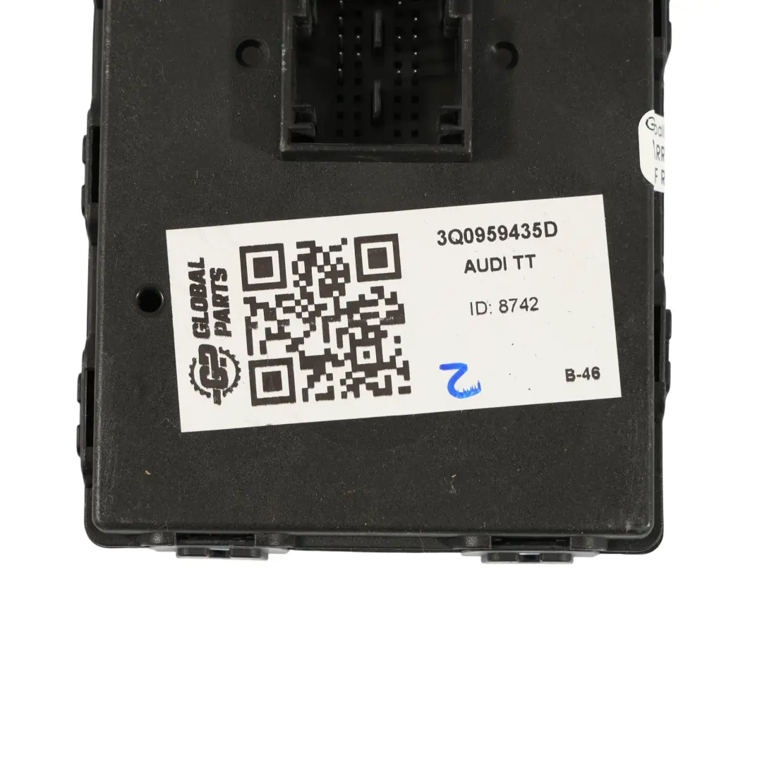 Mk3 8S Keyless Module Control Unit Comfort Access to Audi TT FV with Part number 3Q0959435D Audi TT FV Mk3 8S Keyless Module Control Unit Comfort Access - SKU 3Q0959435D - Part number 3Q0959435D