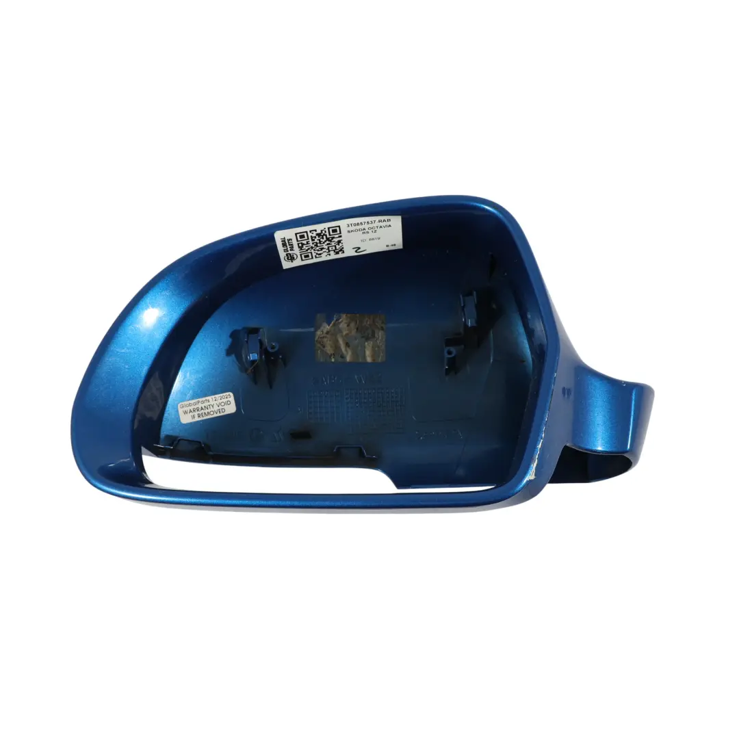 Obudowa Lusterka Lewa 8T2857409AH Race Blue - F5W do Skoda Octavia 2 o numerze 3T0857537 Skoda Octavia 2 Obudowa Lusterka Lewa 8T2857409AH Race Blue - F5W - SKU 3T0857537-RAB - Numer Części 3T0857537