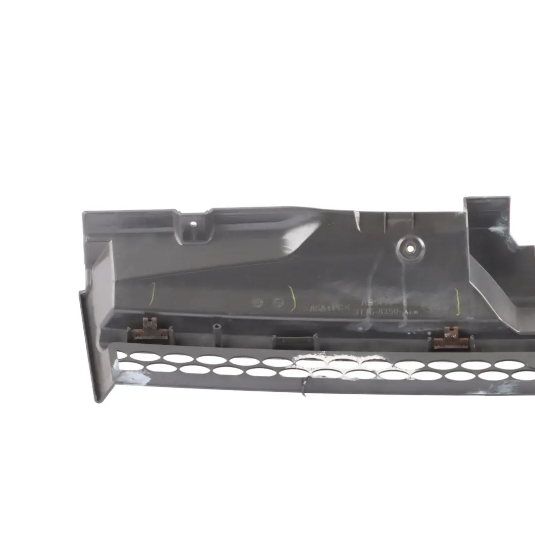 Front Bumper Trim Panel Grille Primed Textured Covering to Ford Transit Connect with Part number 3T16-8350-ABW Ford Transit Connect Front Bumper Trim Panel Grille Primed Textured Covering - SKU 3T16-8350-ABW - Part number 3T16-8350-ABW