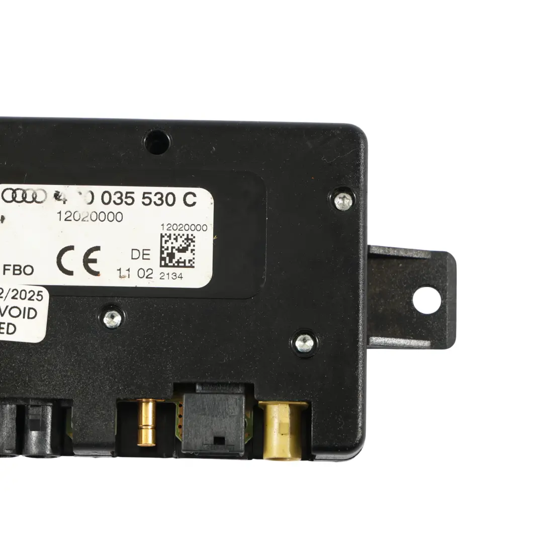 8L Antenna Amplificatore Antenna Segnale Modulo Di Controllo per Audi A3 con numero di parte 4D0035530C Audi A3 8L Antenna Amplificatore Antenna Segnale Modulo Di Controllo - SKU 4D0035530C - Numero di parte 4D0035530C