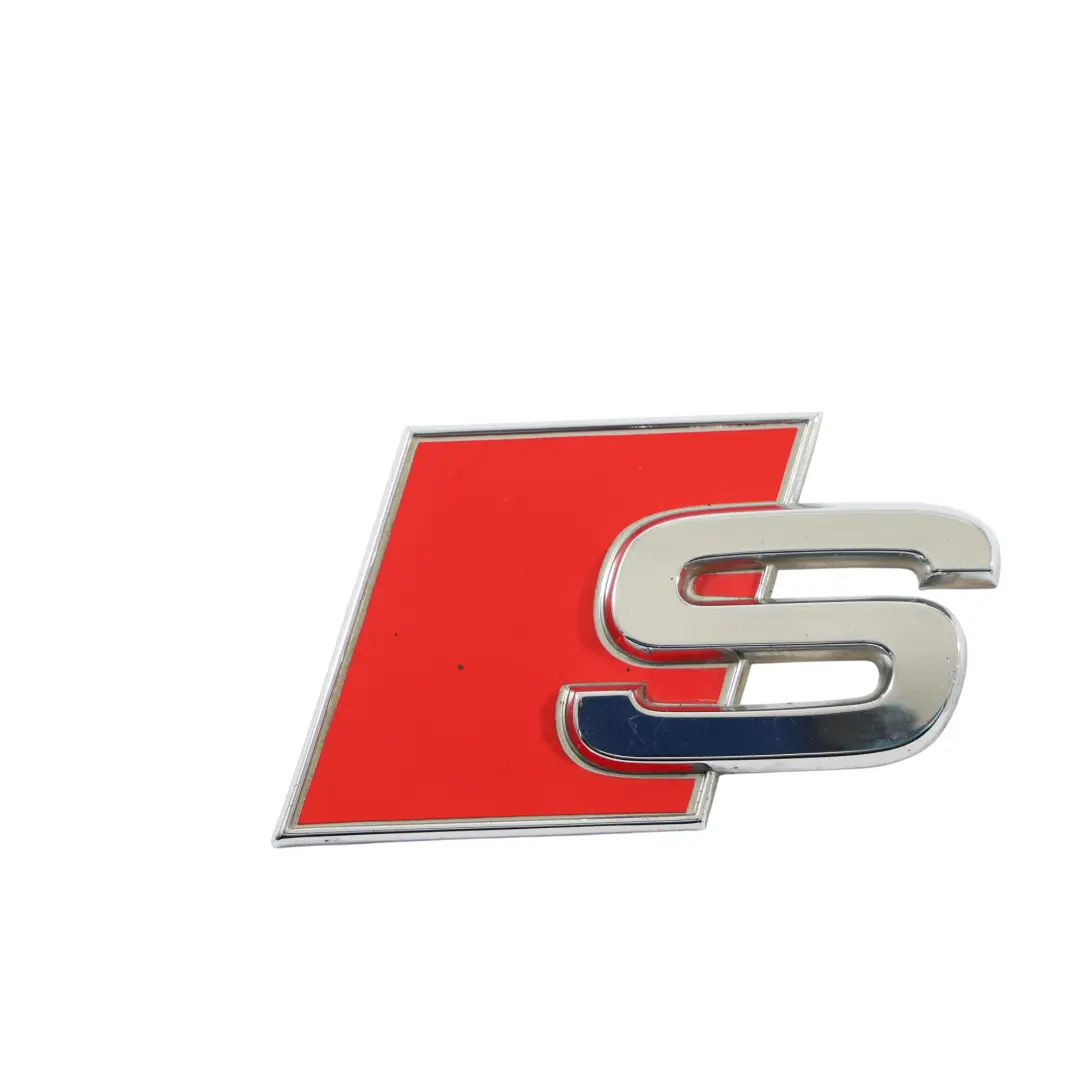 Audi S8 D3 Emblème De Coffre Arrière Inscription S8 Étiquette - SKU 4D0853735A-1 - Numéro de pièce 4D0853735A