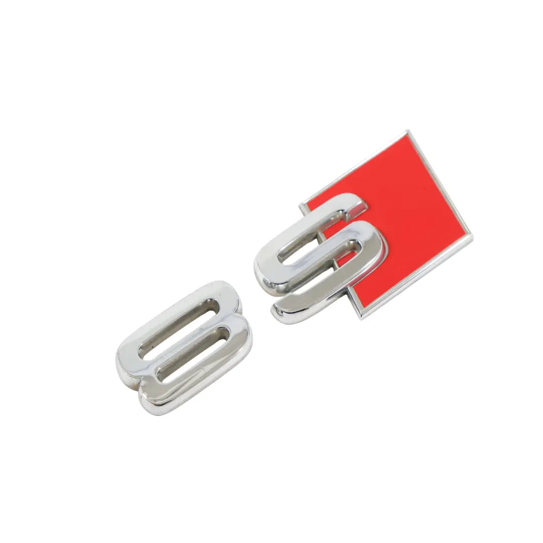 Audi S8 D3 Emblème De Coffre Arrière Inscription S8 Étiquette - SKU 4D0853735A-1 - Numéro de pièce 4D0853735A