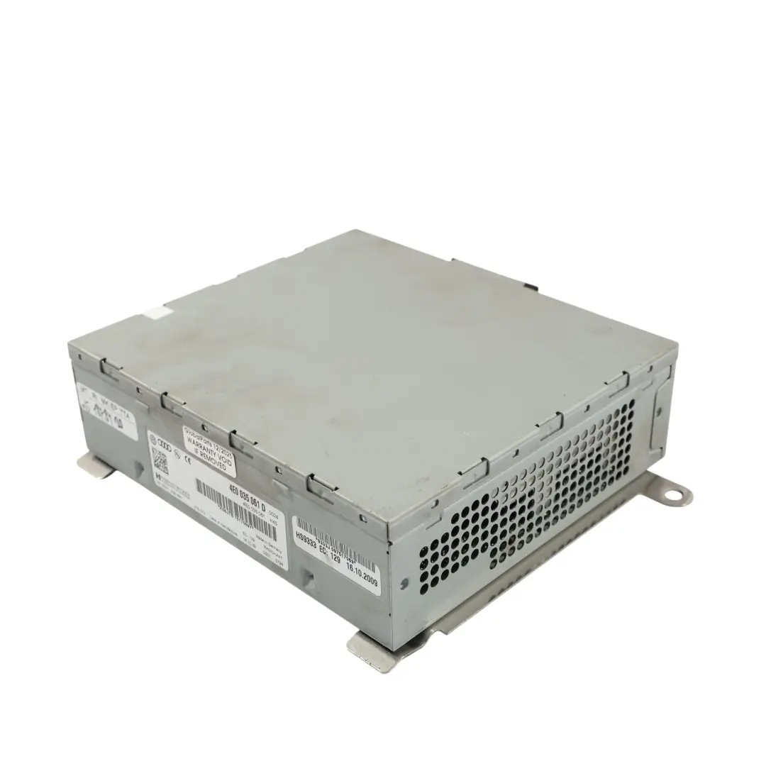 Radio Audio Amplificatore Tuner Harman Becker per Audi A8 D3 con numero di parte 4E0035061D Audi A8 D3 Radio Audio Amplificatore Tuner Harman Becker - SKU 4E0035061D - Numero di parte 4E0035061D