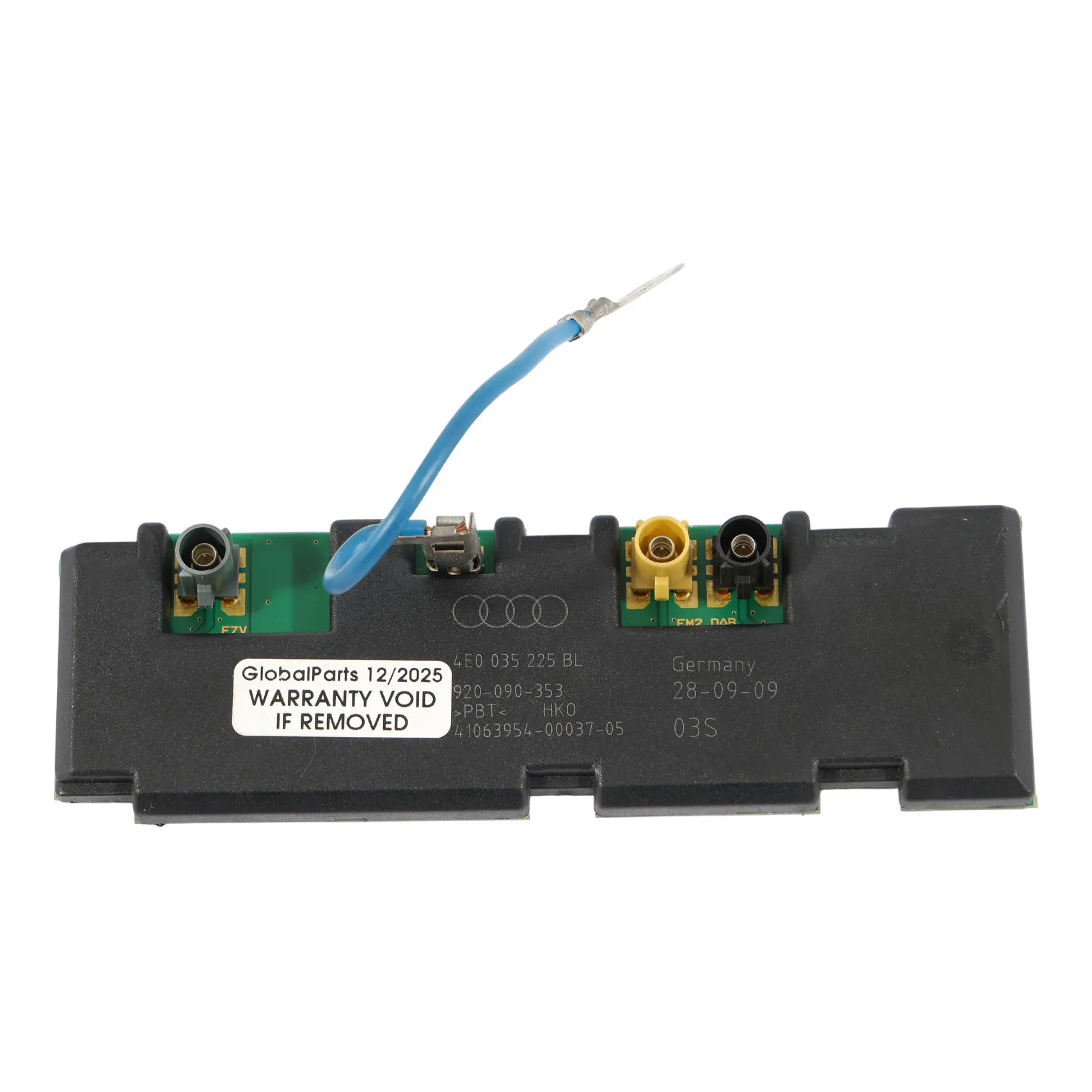 Audi S8 D3 Antena Amplificador Receptor Señal Booster Unidad 4E0035225BL