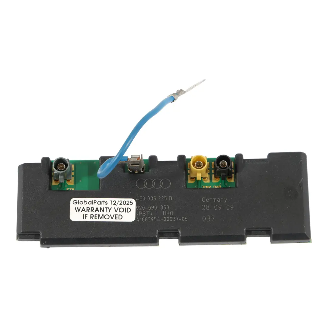Audi S8 D3 Wzmacniacz Anteny Antenowy Sygnału - SKU 4E0035225BL - Numer Części 4E0035225BL