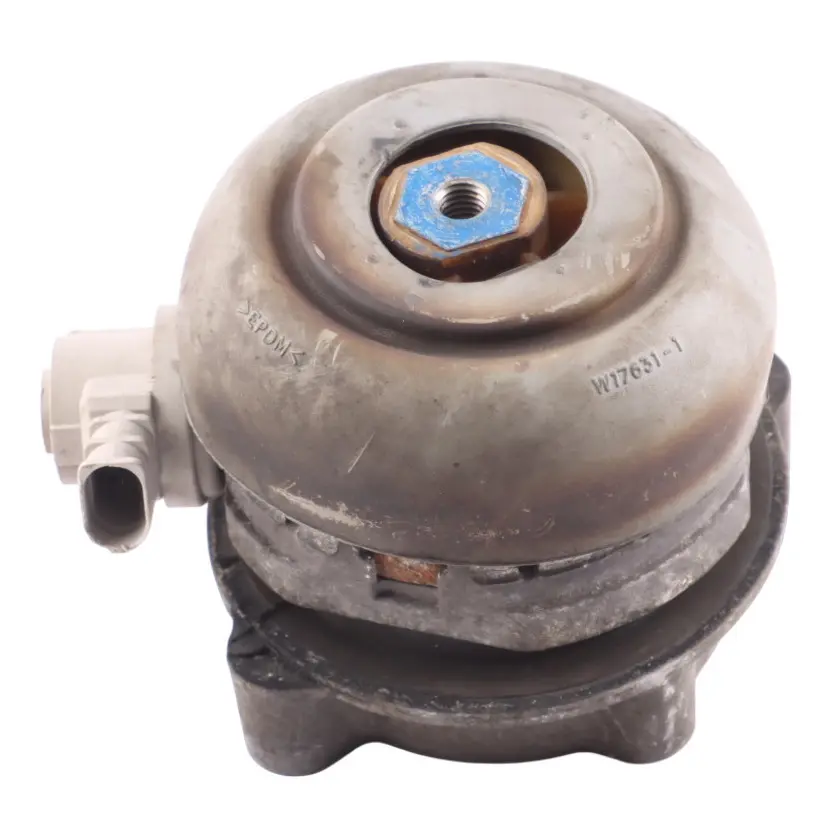 Audi Q7 4L Electric Hydro Engine Mount Bracket Carrier Right O/S - SKU 4E0199381 - Part number 4E0199381