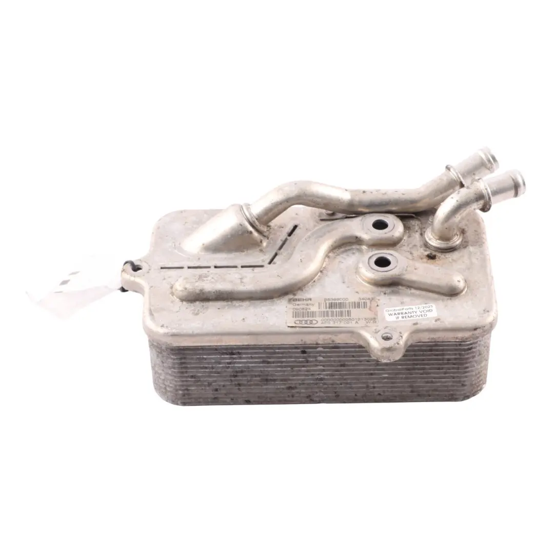 Gearbox Oil Cooler Heat Exchanger to Audi A8 S8 D3 with Part number 4E0317021A Audi A8 S8 D3 Gearbox Oil Cooler Heat Exchanger - SKU 4E0317021A - Part number 4E0317021A