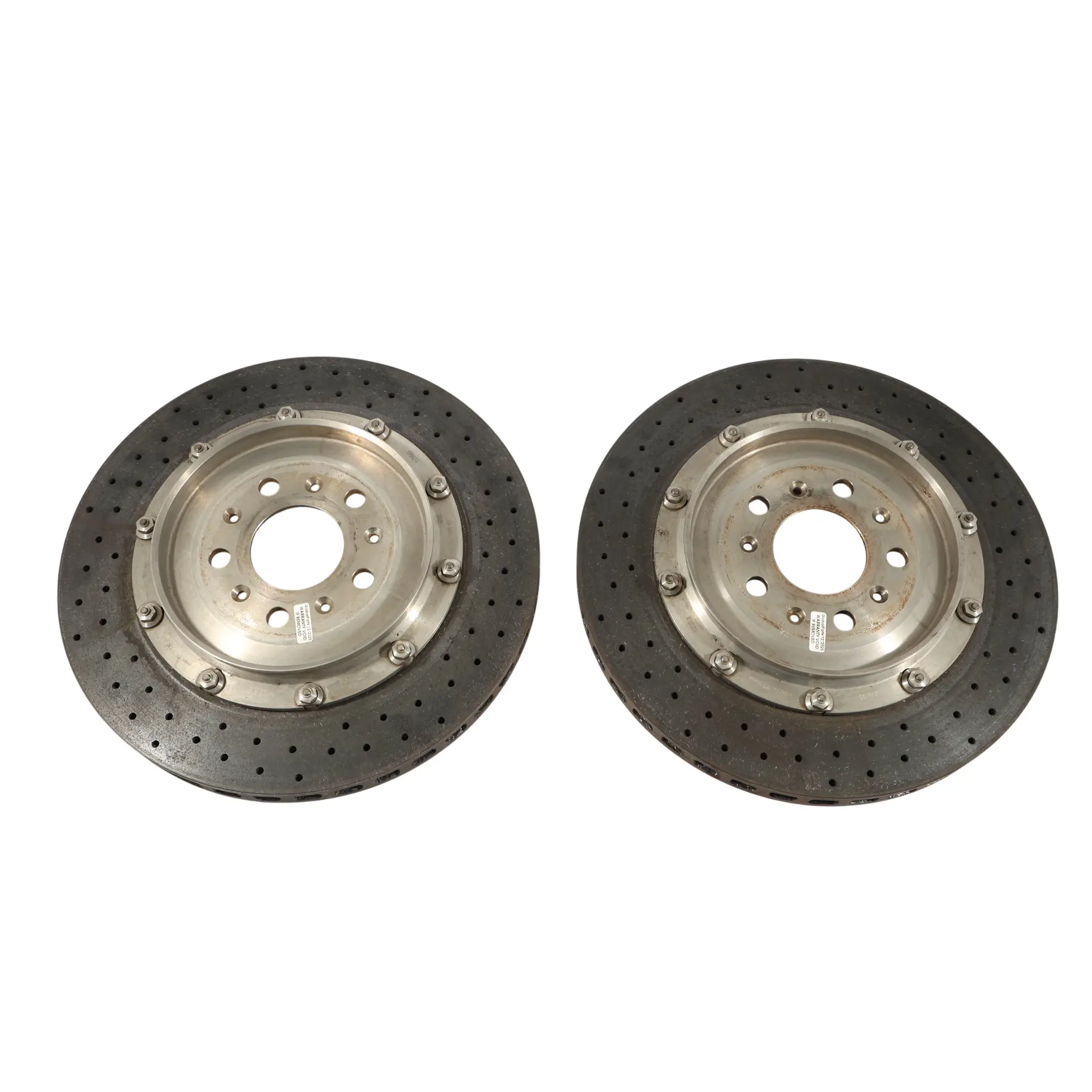 Audi S8 D3 Ceramic Brake Disc 356X28MM Set X2 Rear Left Right N/O/S