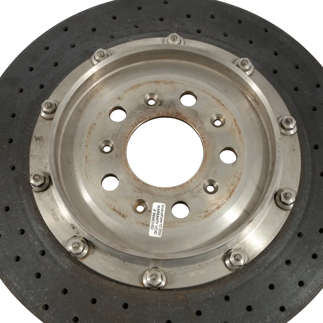 Audi S8 D3 Ceramic Brake Disc 356X28MM Set X2 Rear Left Right N/O/S - SKU 4E0615601T-1 - Part number 4E0615601T