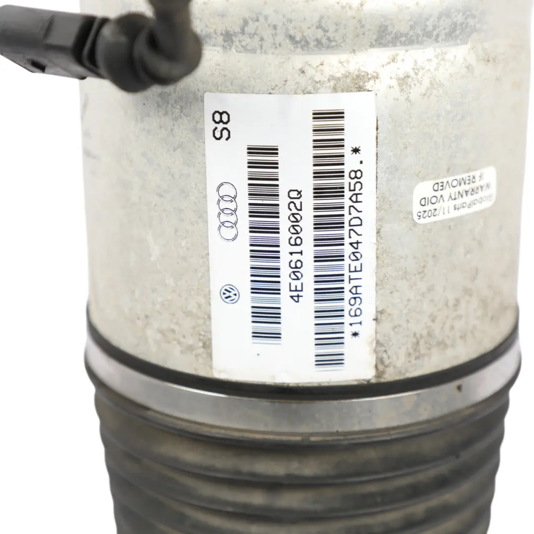 Audi A8 S8 D3 Air Pneumatic Rear Axle Shock Strut Absorber Right O/S - SKU 4E0616002Q - Part number 4E0616002Q