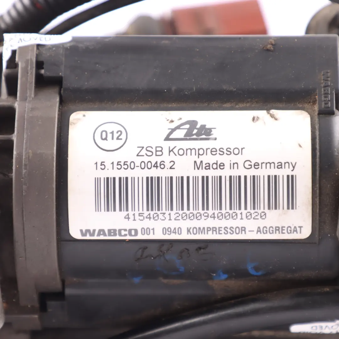Audi A8 D3 Air Suspension Compressor - SKU 4E0616005K - Part number 4E0616005K