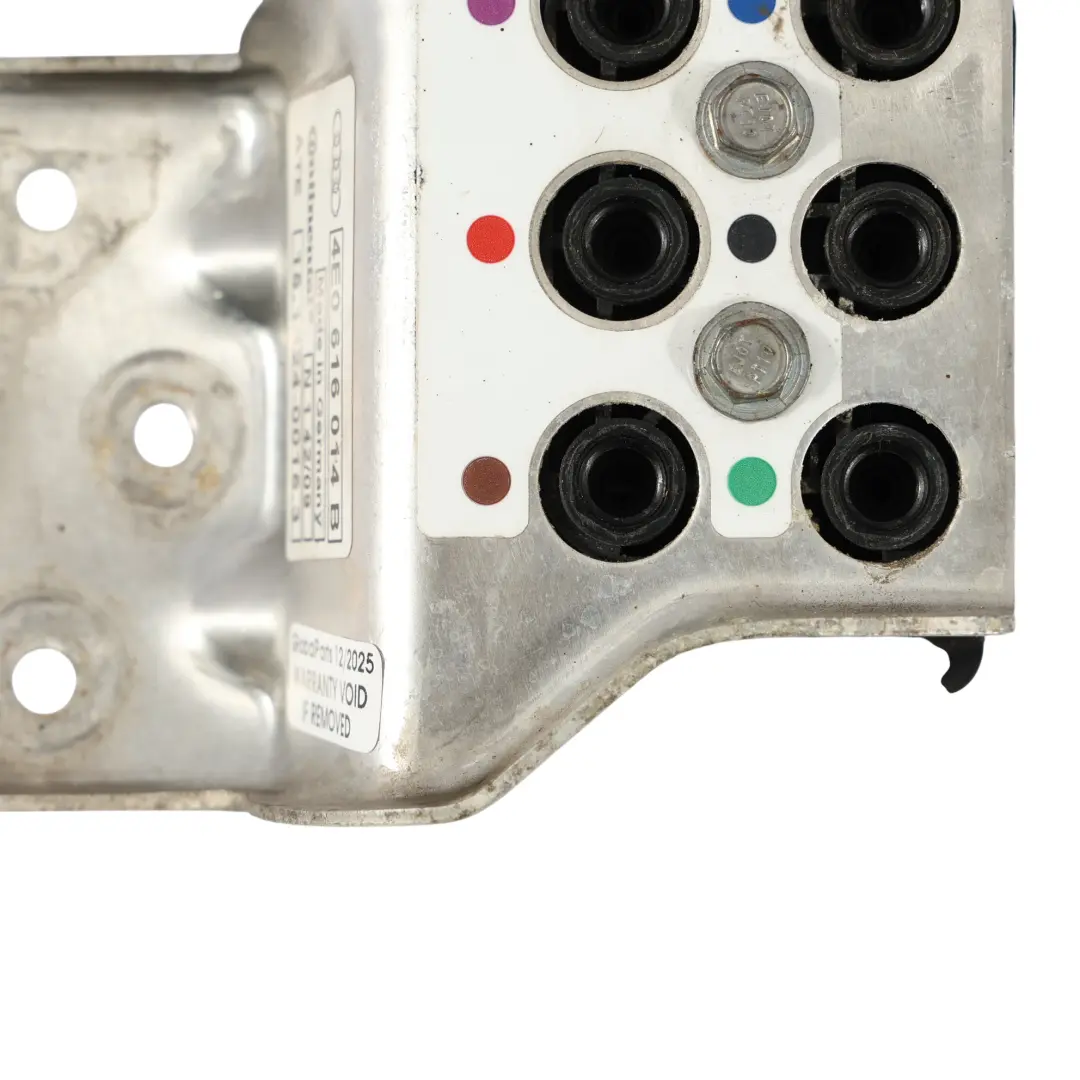 Suspension Compressor Valve Block Distribution Unit to Audi A8 D3 Air with Part number 4E0616014B Audi A8 D3 Air Suspension Compressor Valve Block Distribution Unit - SKU 4E0616014B - Part number 4E0616014B