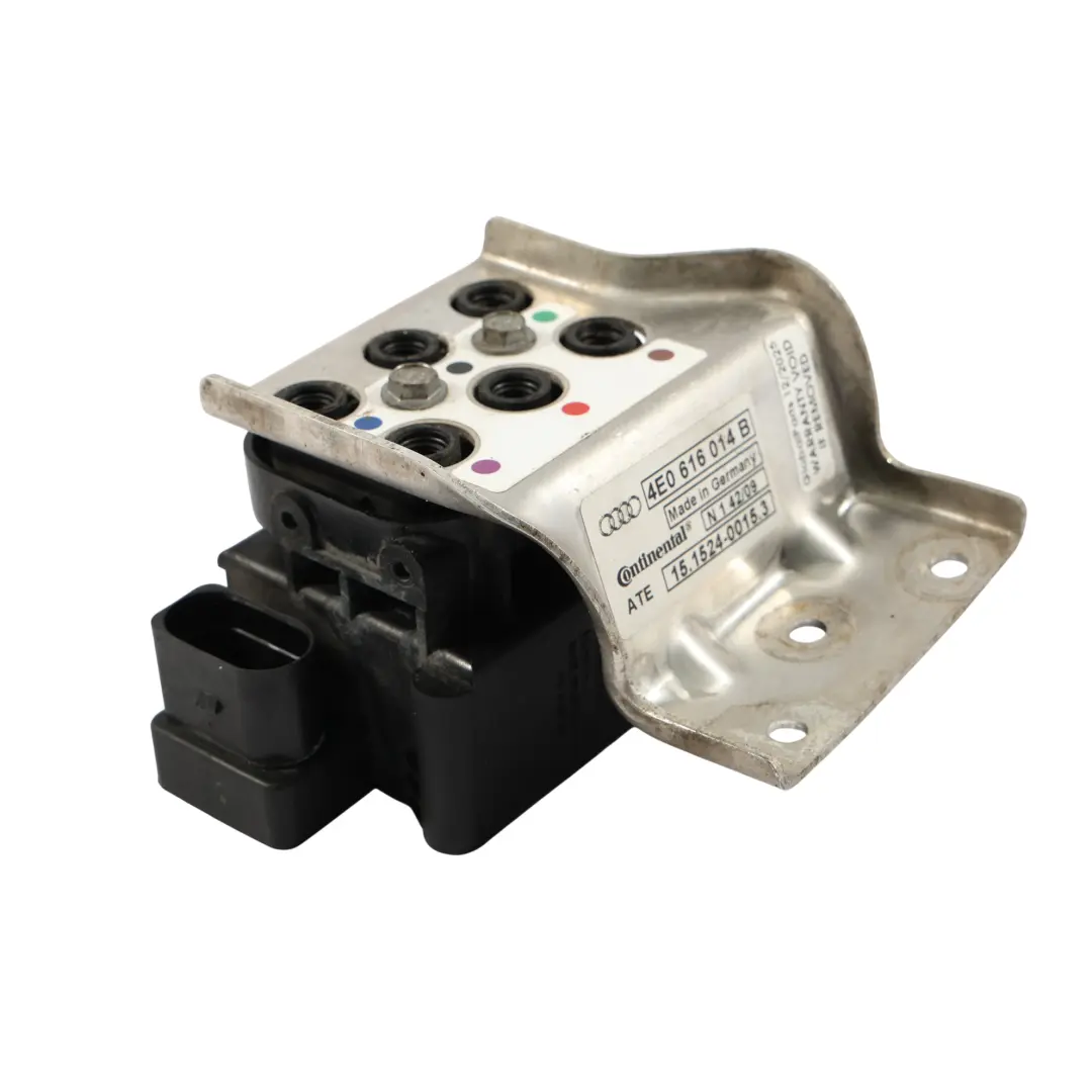 Audi A8 D3 Air Suspension Compressor Valve Block Distribution Unit - SKU 4E0616014B - Part number 4E0616014B