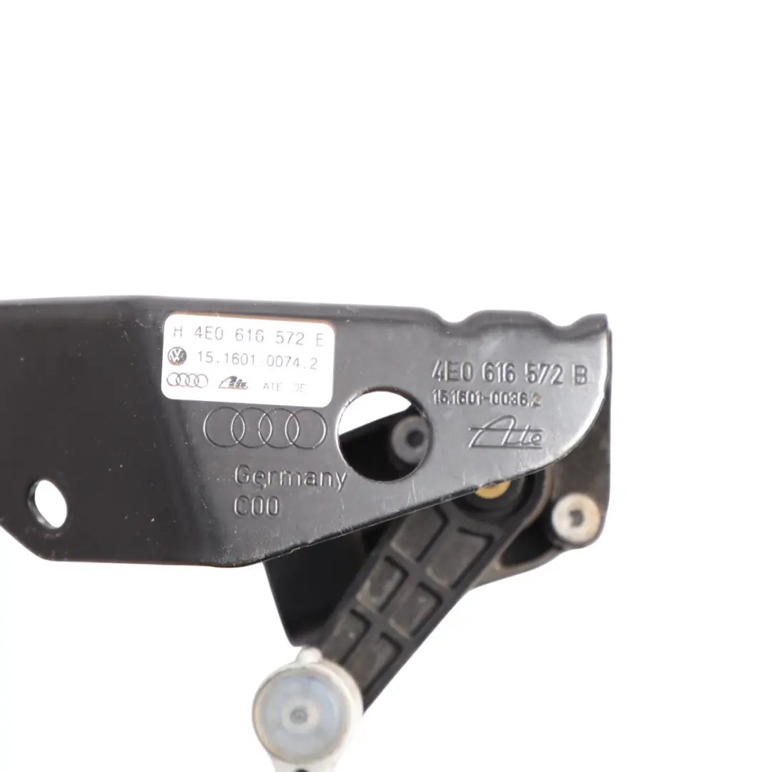 Light Leveling Height Sensor Rear Right O/S to VW Phaeton 3D Audi A8 D3 with Part number 4E0616572E VW Phaeton 3D Audi A8 D3 Light Leveling Height Sensor Rear Right O/S - SKU 4E0616572E - Part number 4E0616572E