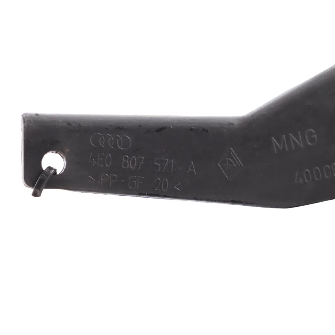Audi A8 D3 Rear Bumper Bracket Holder Mount Left N/S - SKU 4E0807571A - Part number 4E0807571A