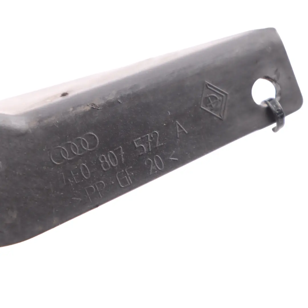 Audi A8 D3 Rear Bumper Bracket Holder Mount Right O/S - SKU 4E0807572A - Part number 4E0807572A