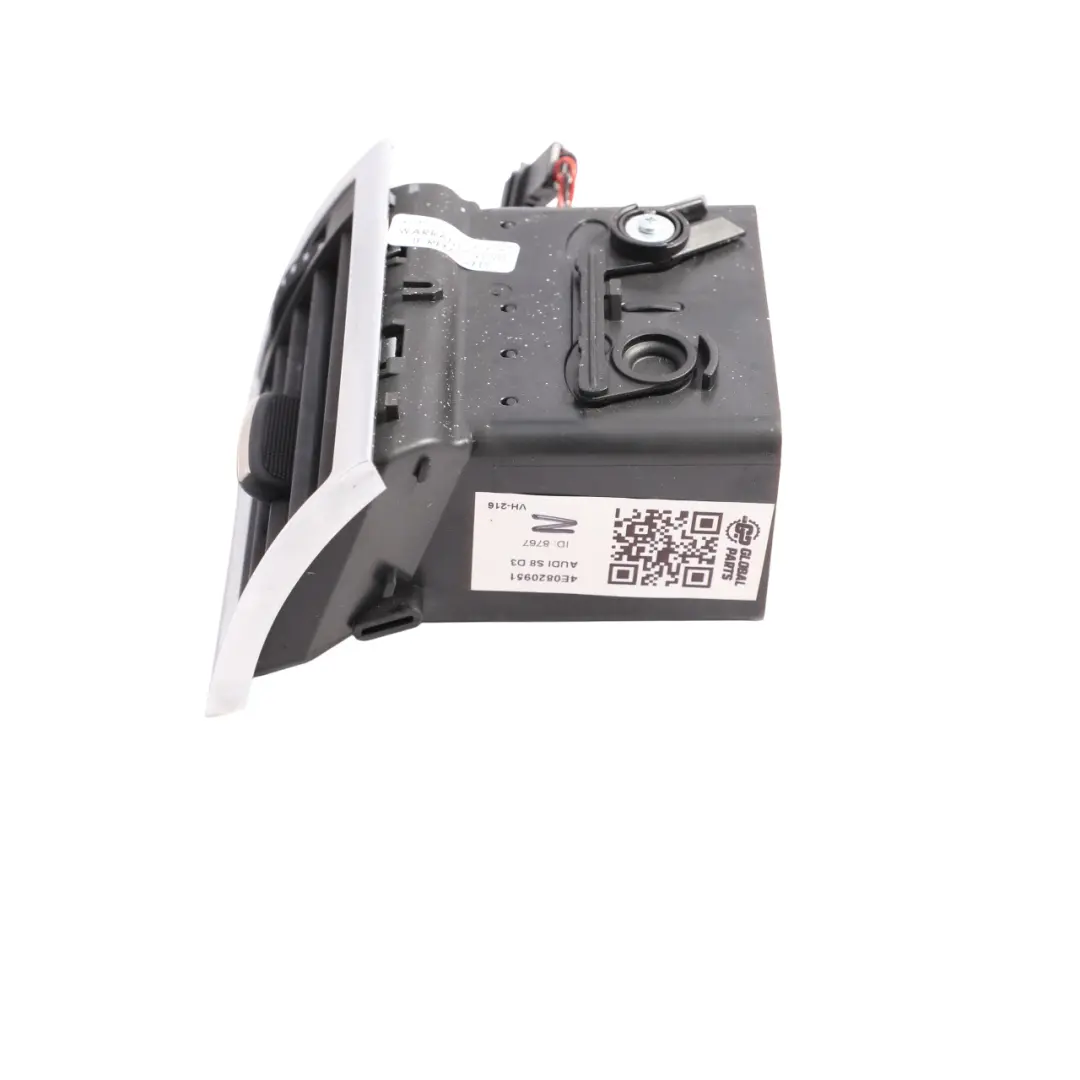 Vent Dashboard Center Left N/S Air Duct to Audi A8 S8 D3 Air with Part number 4E0820951 Audi A8 S8 D3 Air Vent Dashboard Center Left N/S Air Duct - SKU 4E0820951 - Part number 4E0820951