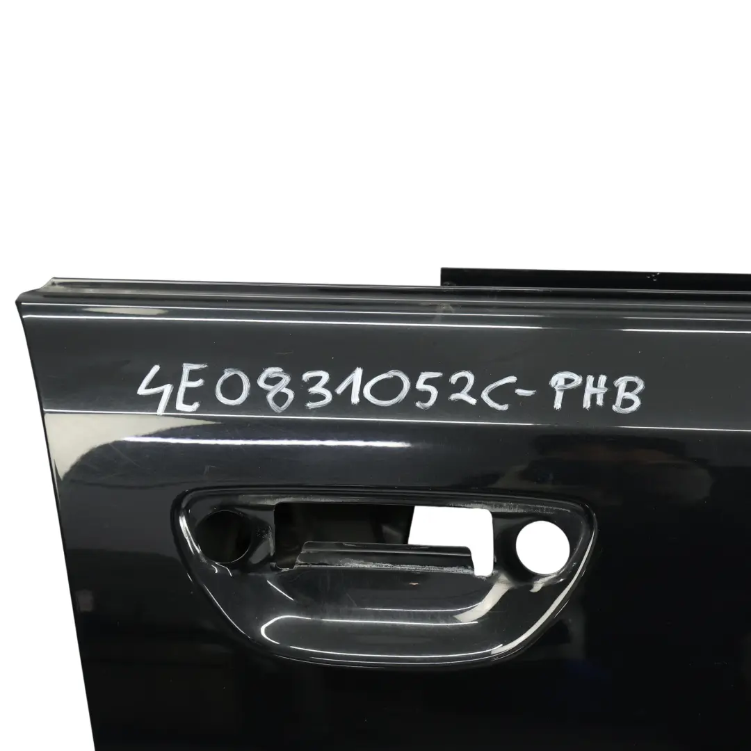 Audi A8 D3 Door Front Right O/S Covering Panel Phantom Black - Z9Y - SKU 4E0831052C-PHB - Part number 4E0831052C