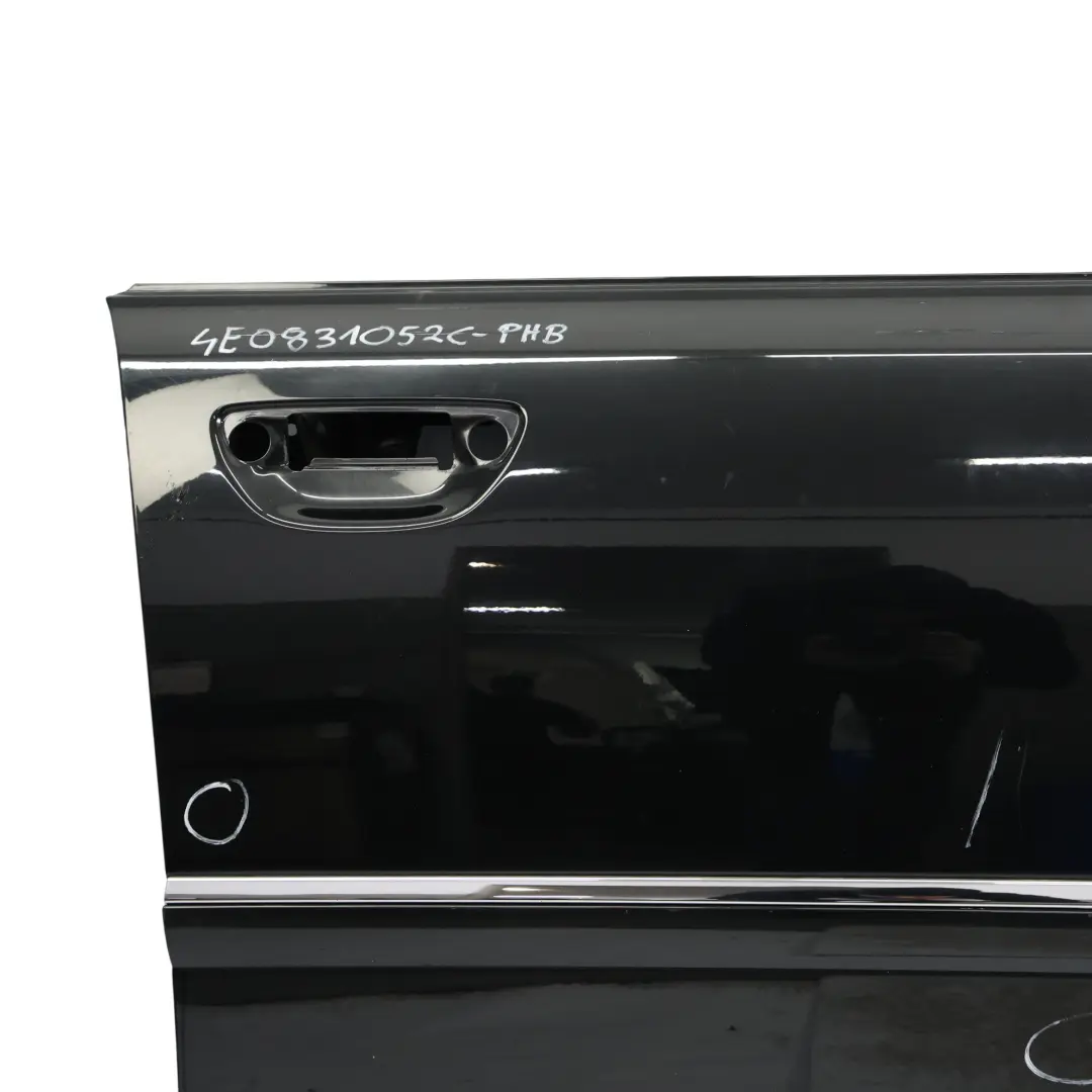 Audi A8 D3 Puerta Delantera Derecha Phantom Black Negro - Z9Y - SKU 4E0831052C-PHB - Número de pieza 4E0831052C