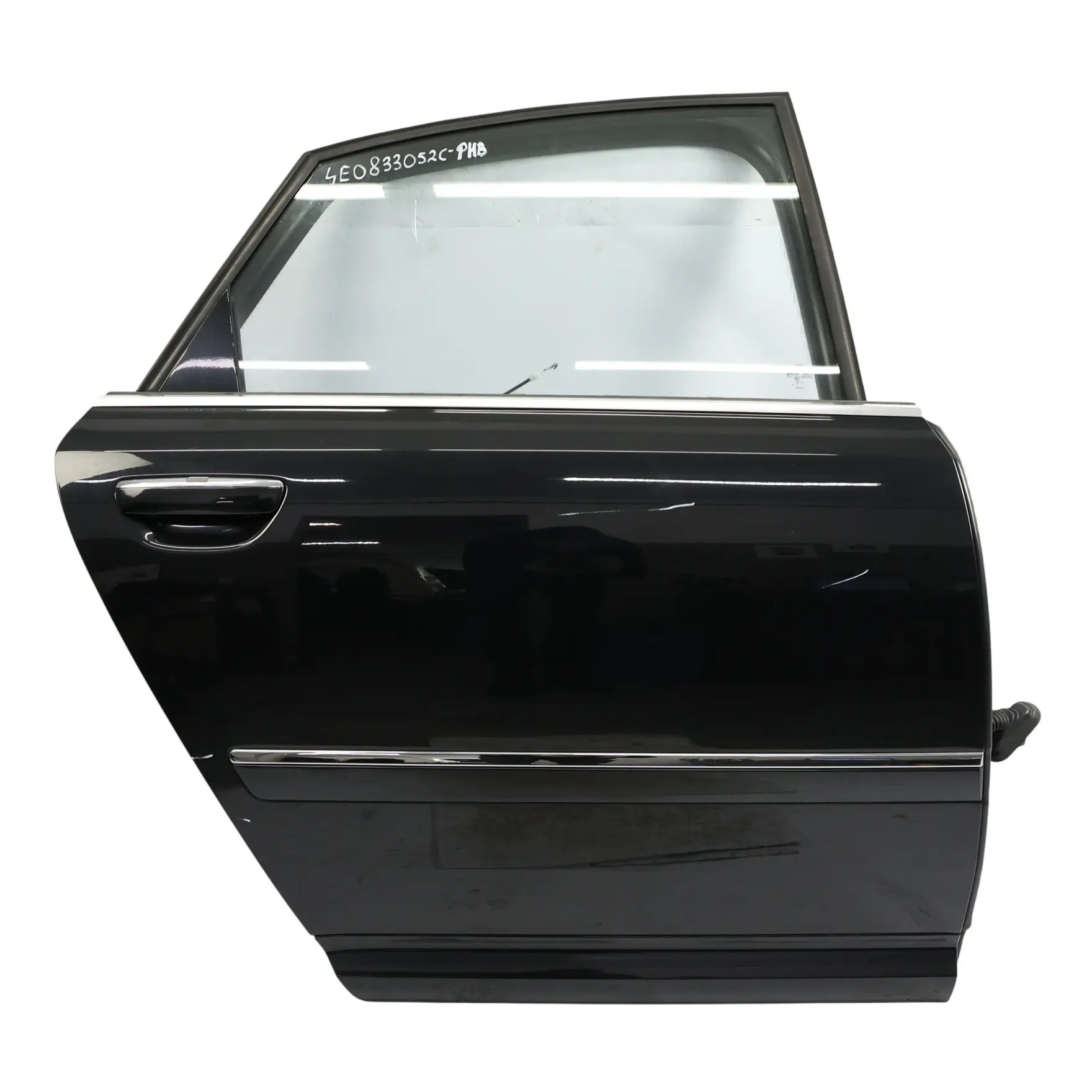 Audi A8 S8 D3 Porta Posteriore Destra Pannello Phantom Black Nero - Z9Y