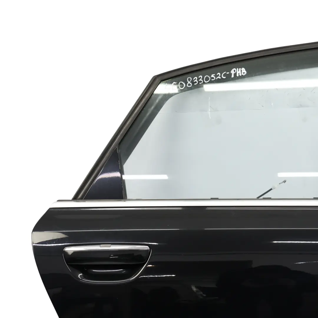Audi A8 S8 D3 Panneau De Porte Arrière Droite Phantom Black - Z9Y - SKU 4E0833052C-PHB - Numéro de pièce 4E0833052C