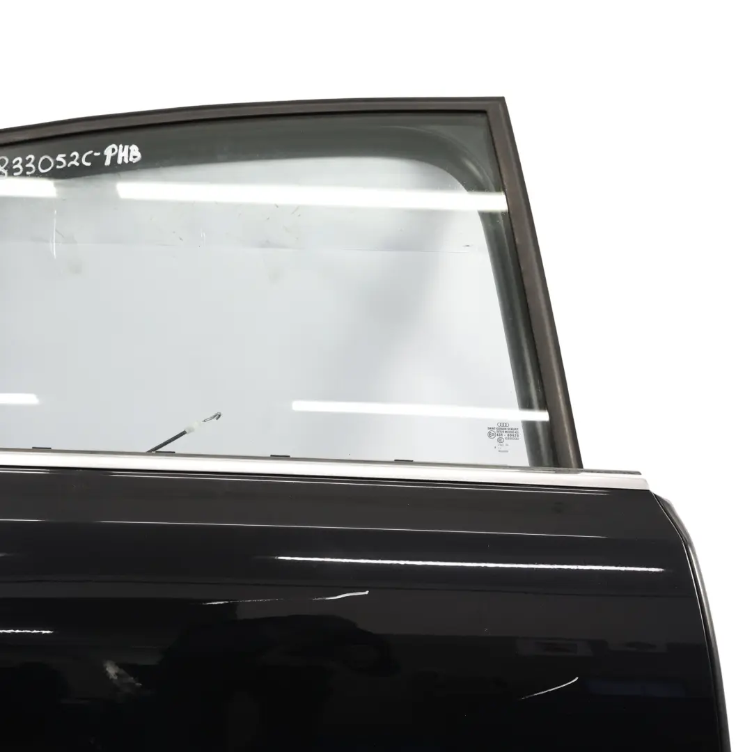 Audi A8 S8 D3 Panneau De Porte Arrière Droite Phantom Black - Z9Y - SKU 4E0833052C-PHB - Numéro de pièce 4E0833052C