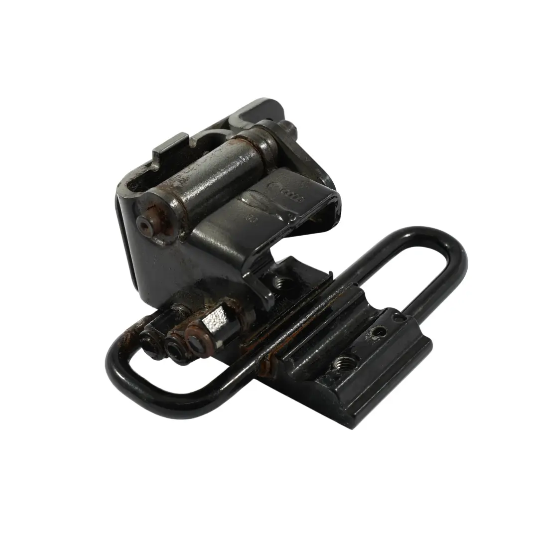 Audi A8 D3 Rear Door Lower Bottom Hinge Right O/S Phantom Black Z9Y - SKU 4E0833412E-PHB - Part number 4E0833412E