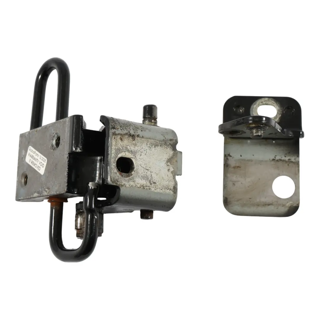 Door Lower Bottom Hinge Right O/S Phantom Black Z9Y to Audi A8 D3 Rear with Part number 4E0833412E Audi A8 D3 Rear Door Lower Bottom Hinge Right O/S Phantom Black Z9Y - SKU 4E0833412E-PHB - Part number 4E0833412E