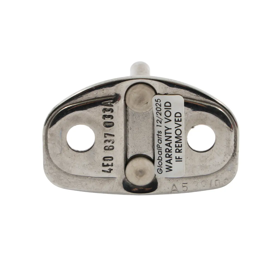 Serratura Della Porta Gancio Bloccaggio Piastra Riscontro per Audi A8 D3 con numero di parte 4E0837033A Audi A8 D3 Serratura Della Porta Gancio Bloccaggio Piastra Riscontro - SKU 4E0837033A - Numero di parte 4E0837033A