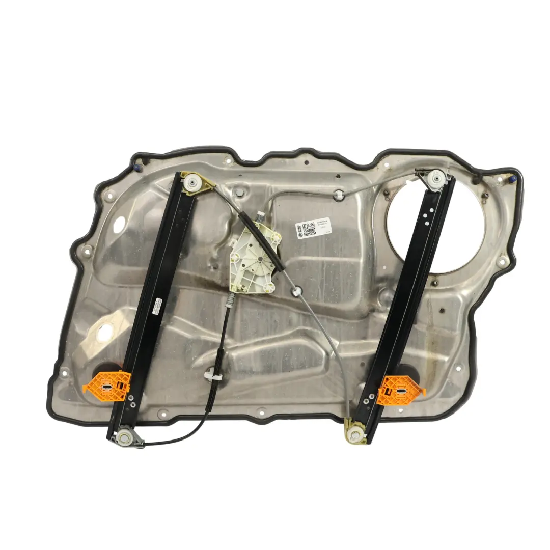 Audi S8 D3 Vordertür Fenster Heber Regulator Trägerplatte Links - SKU 4E0837461B - Teilenummer 4E0837461B