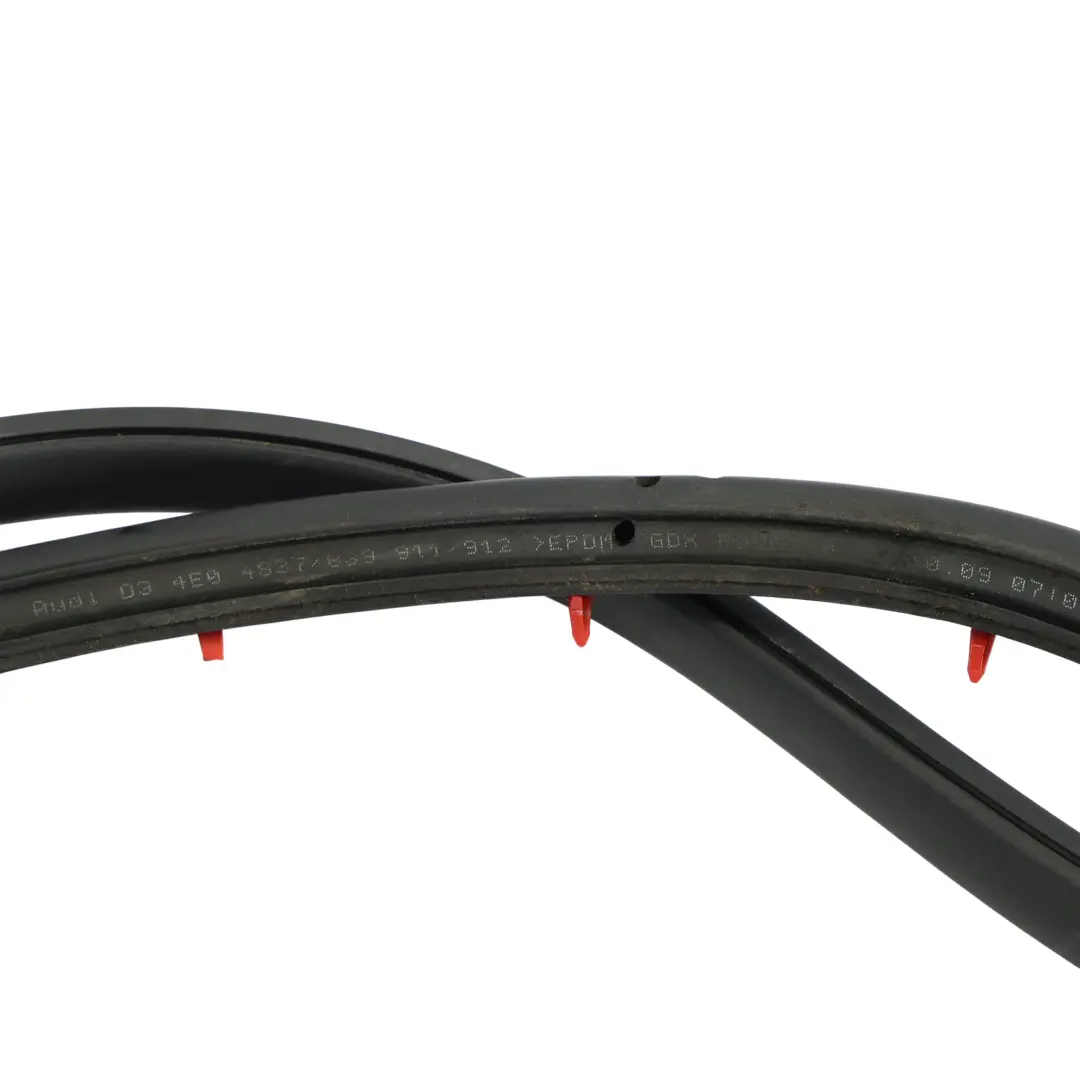 Audi A8 S8 D3 Guarnizione Porta Gomma Esterna Anteriore Destra Lato - SKU 4E0837911L - Numero di parte 4E0837911L