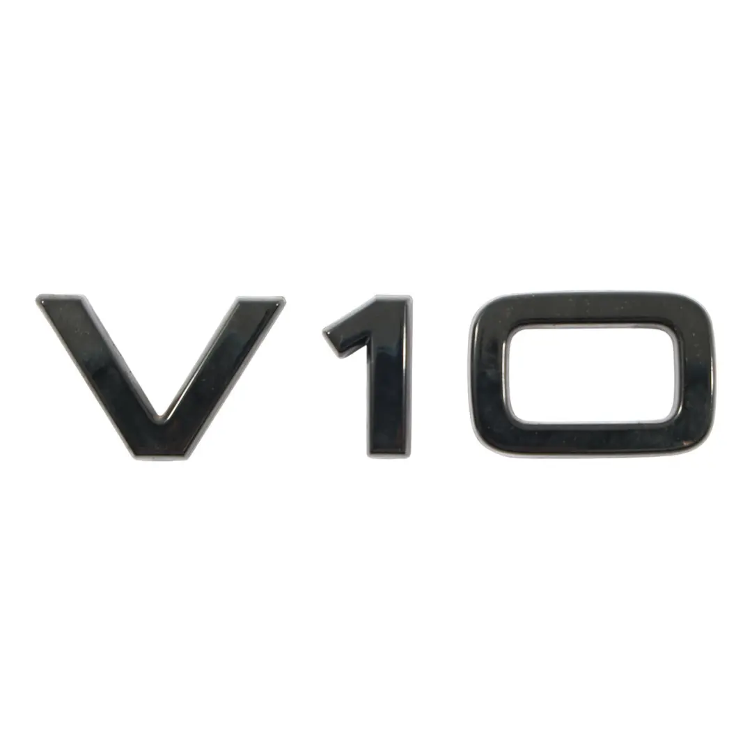 Audi S8 D3 Insigne Décoratif "V10" Panneau Latéral - SKU 4E0853601A - Numéro de pièce 4E0853601A
